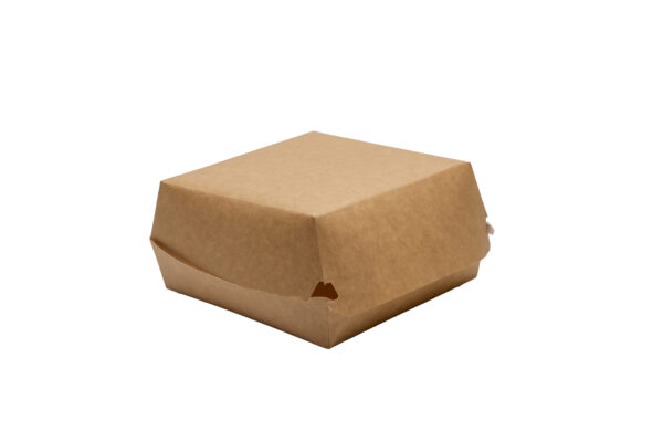 COQUE BURGER KRAFT BRUN 100X100X70 – Image 2