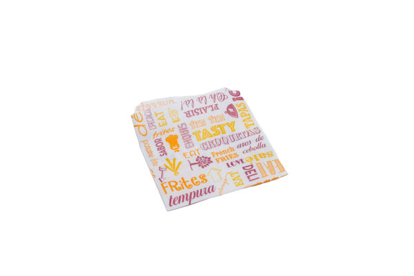 SACHET PAPIER FRITES 12X9